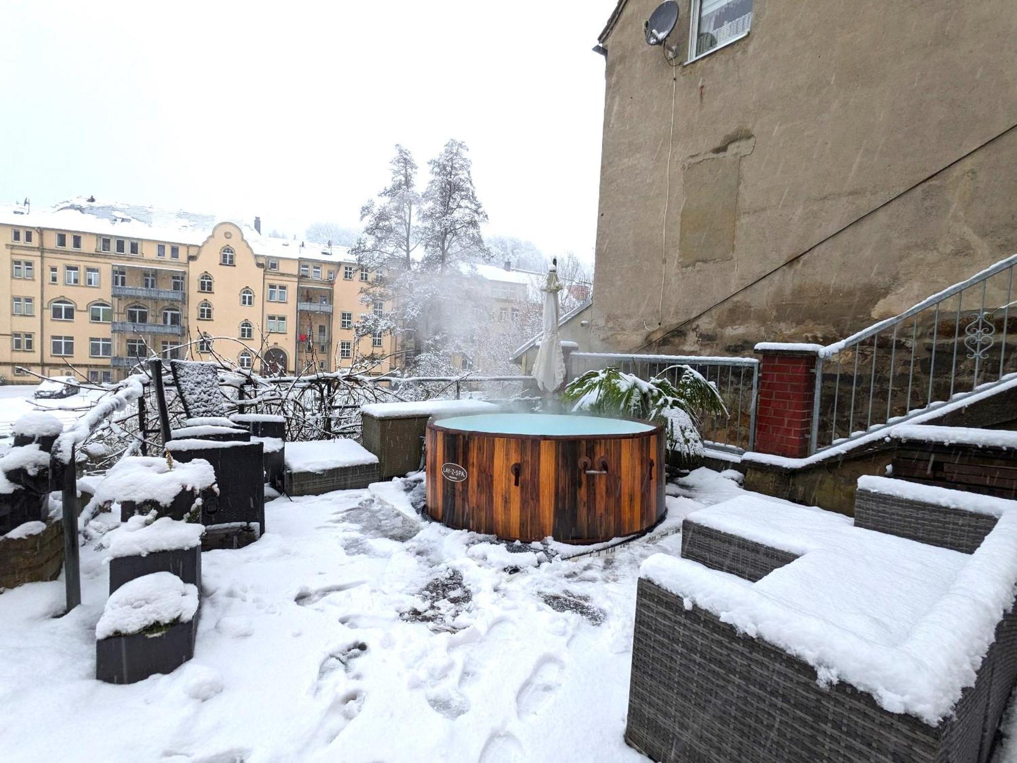 Hw2 - Urlaubsmagie - Sauna & Whirlpool Fuer Alle Sebnitz Ngoại thất bức ảnh